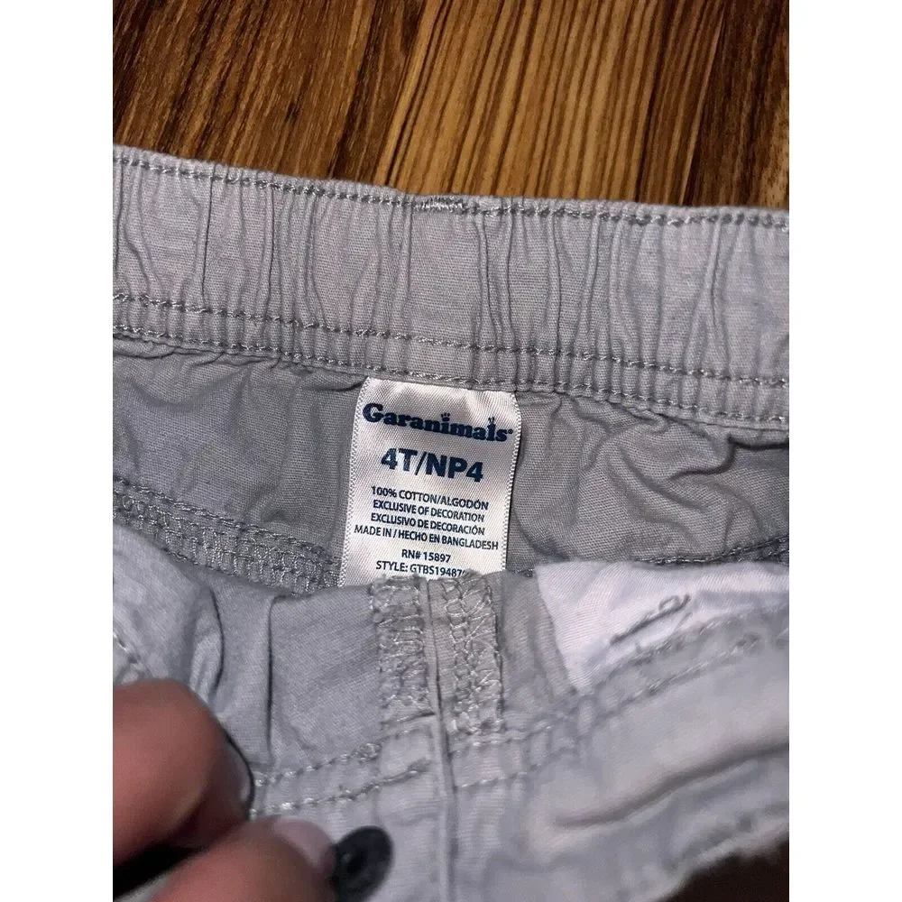 GAP Sonoma Garanimals Timberland Boys Shorts Cargo Khaki Sz 4 Lot Of‎ 4